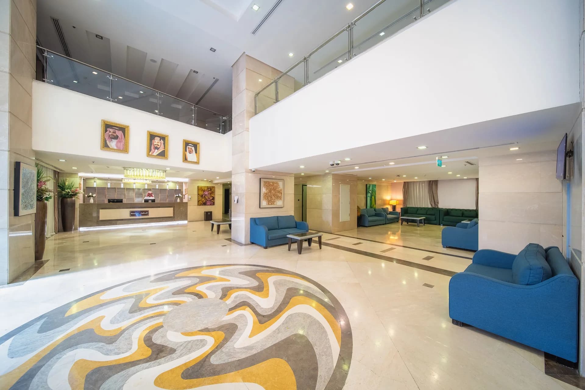 Lobby seating second view at Al Kiswah Towers Hotel