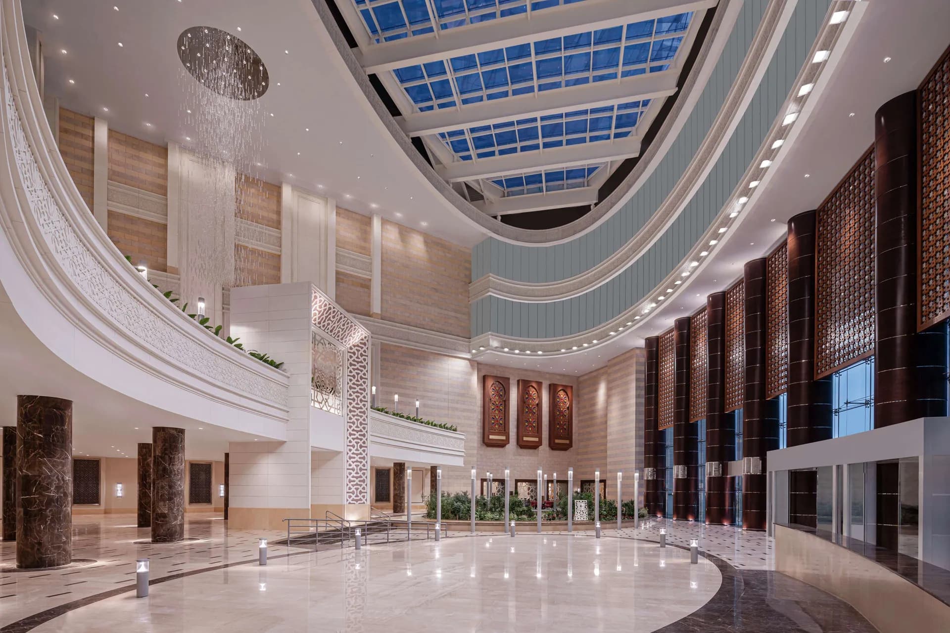 Lobby at DoubleTree by Hilton Jabal Omar Makkah
