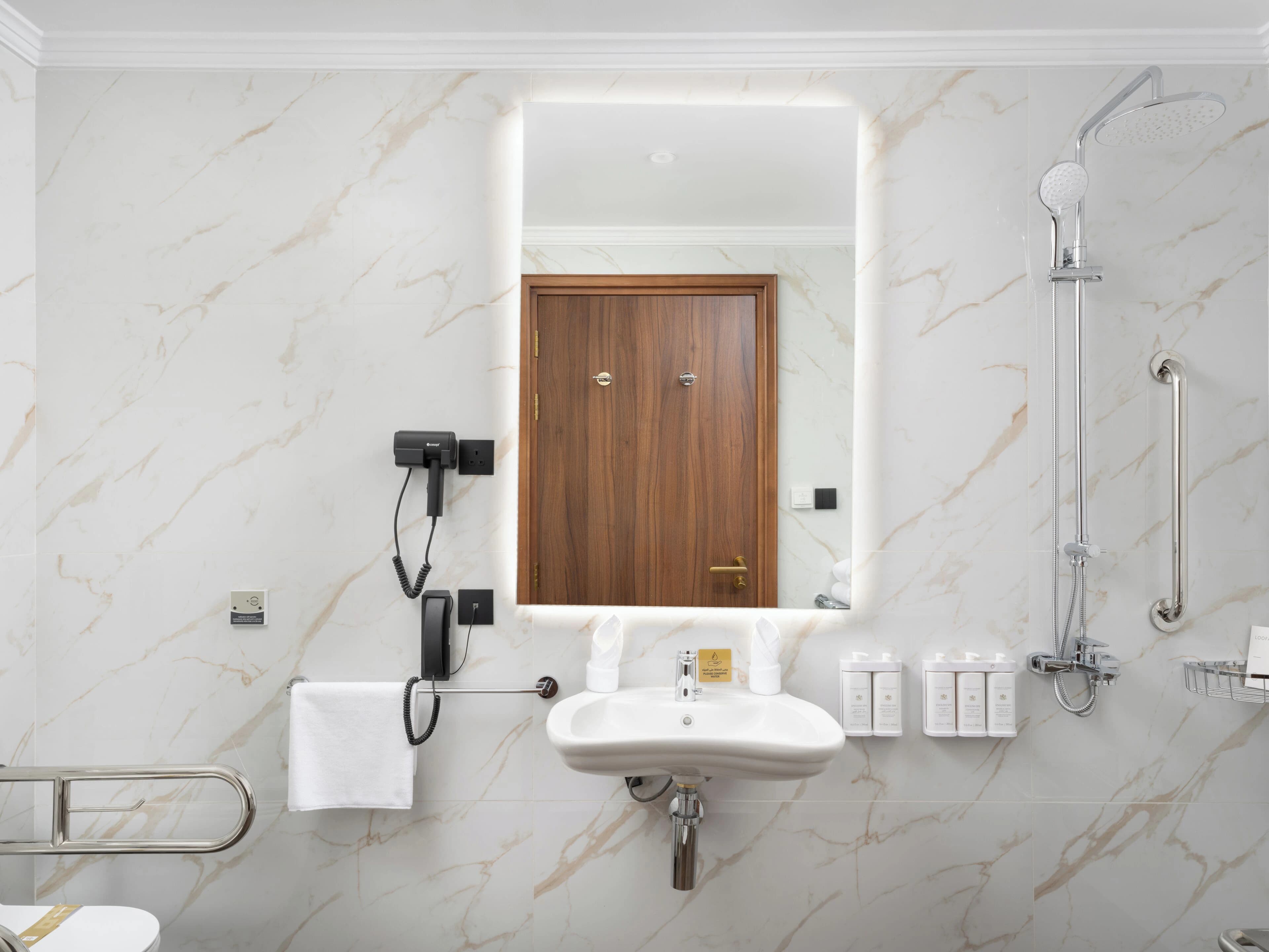 Accessible Double Room Bathroom