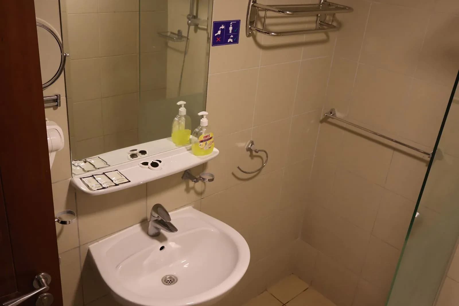 Free toiletries