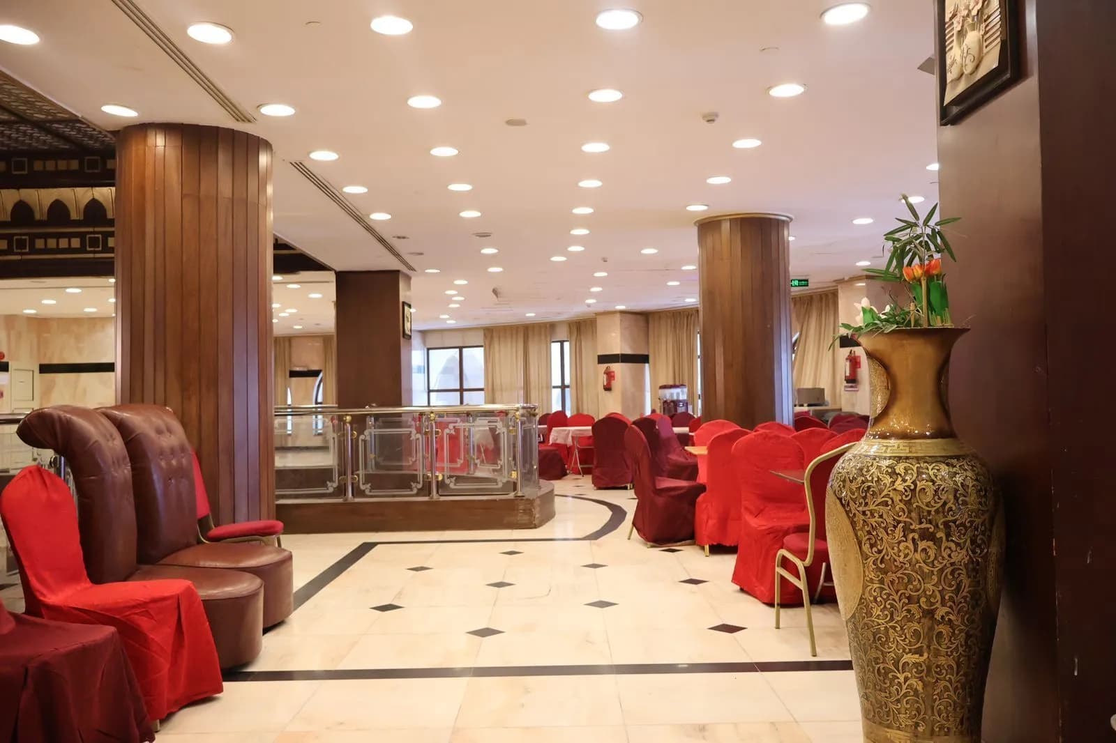 Reception Area at Grand Zowar Hotel