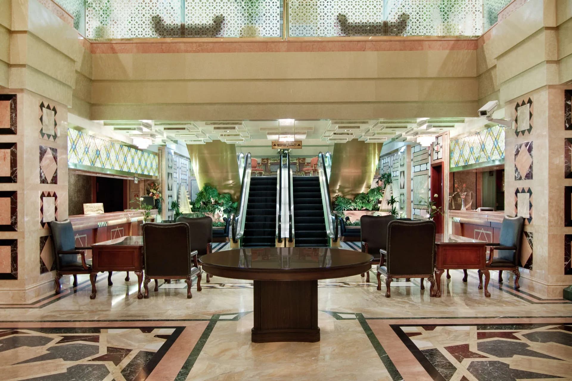 Madinah Hilton Hotel reception interior