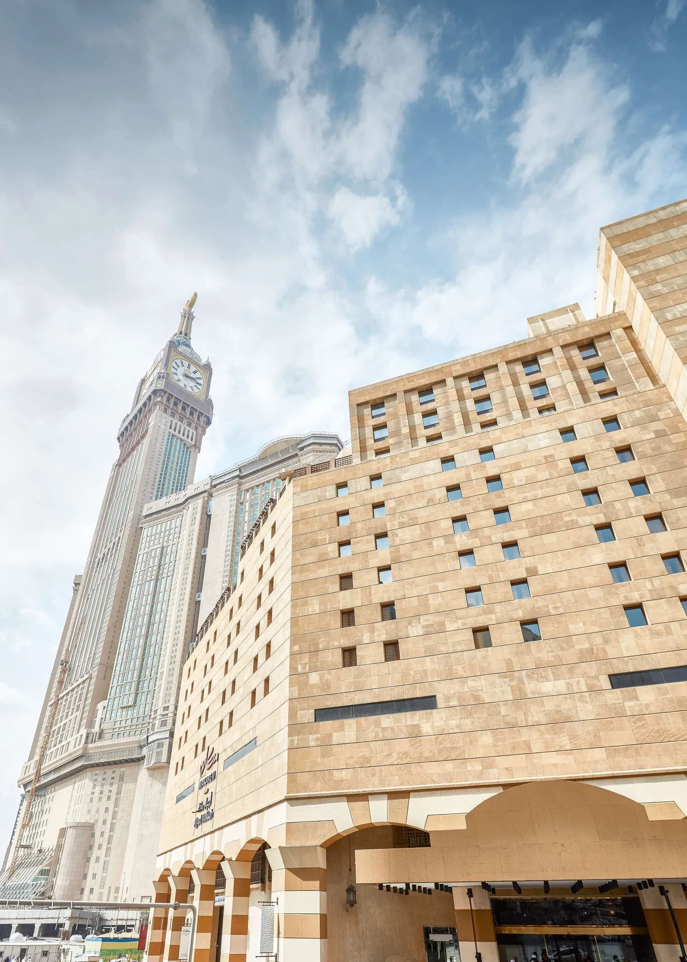 Makarem Ajyad Makkah Hotel exterior on Ajyad Street
