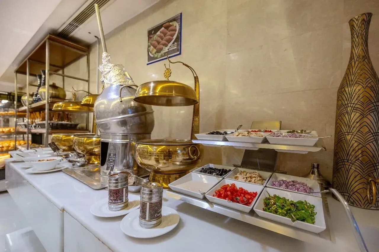 Room service at Maysan Al Harithia Hotel 
