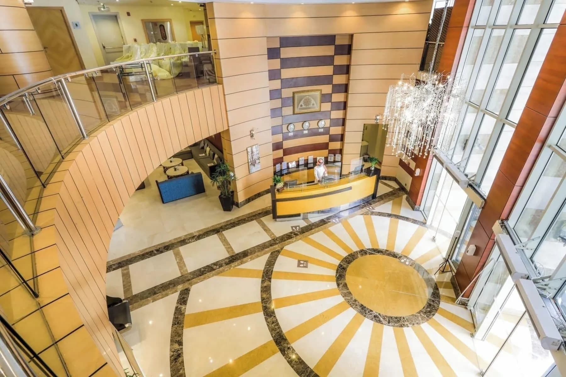 Prestige Al Mashaer Hotel reception interior