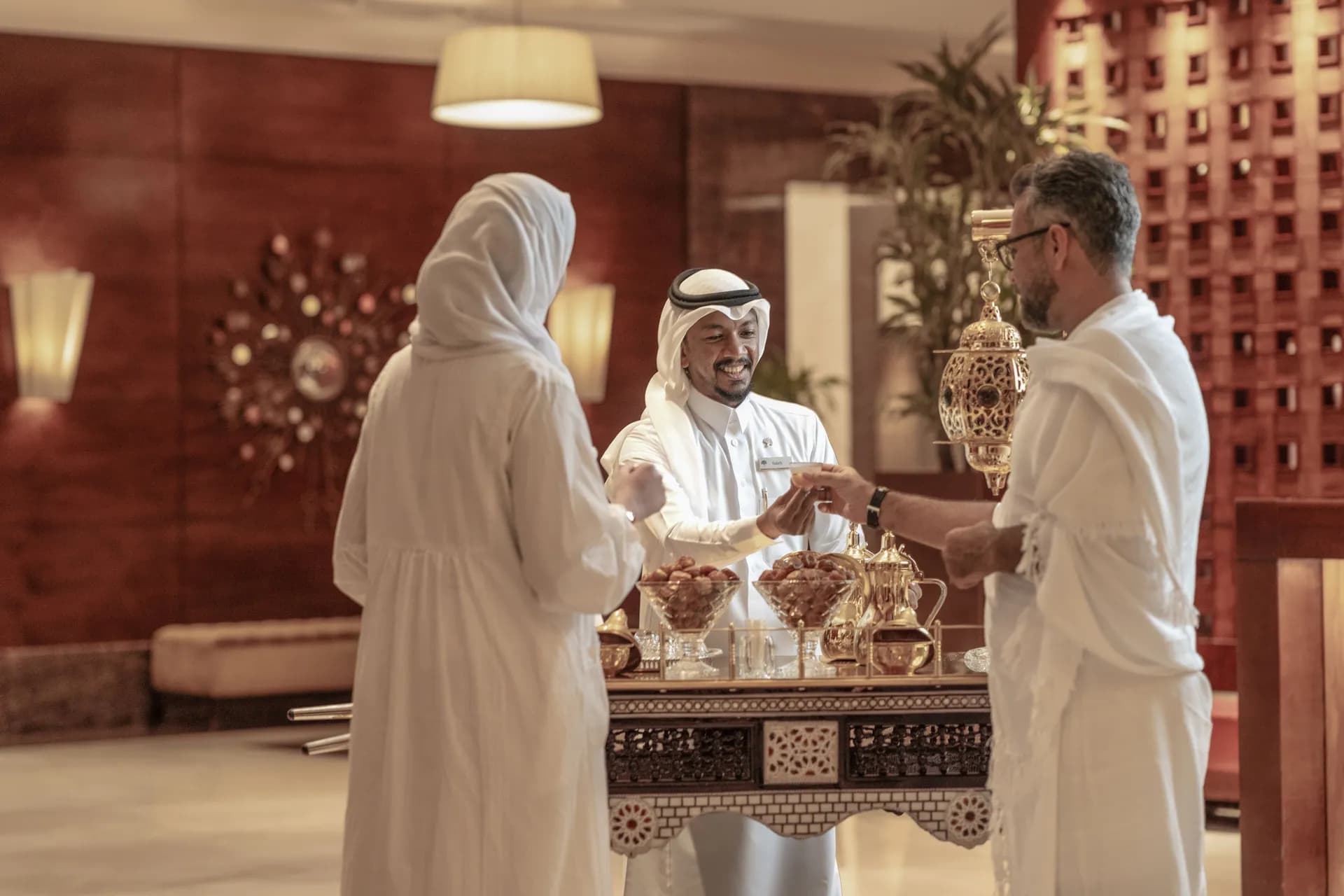 Raffles Makkah Palace lobby interior