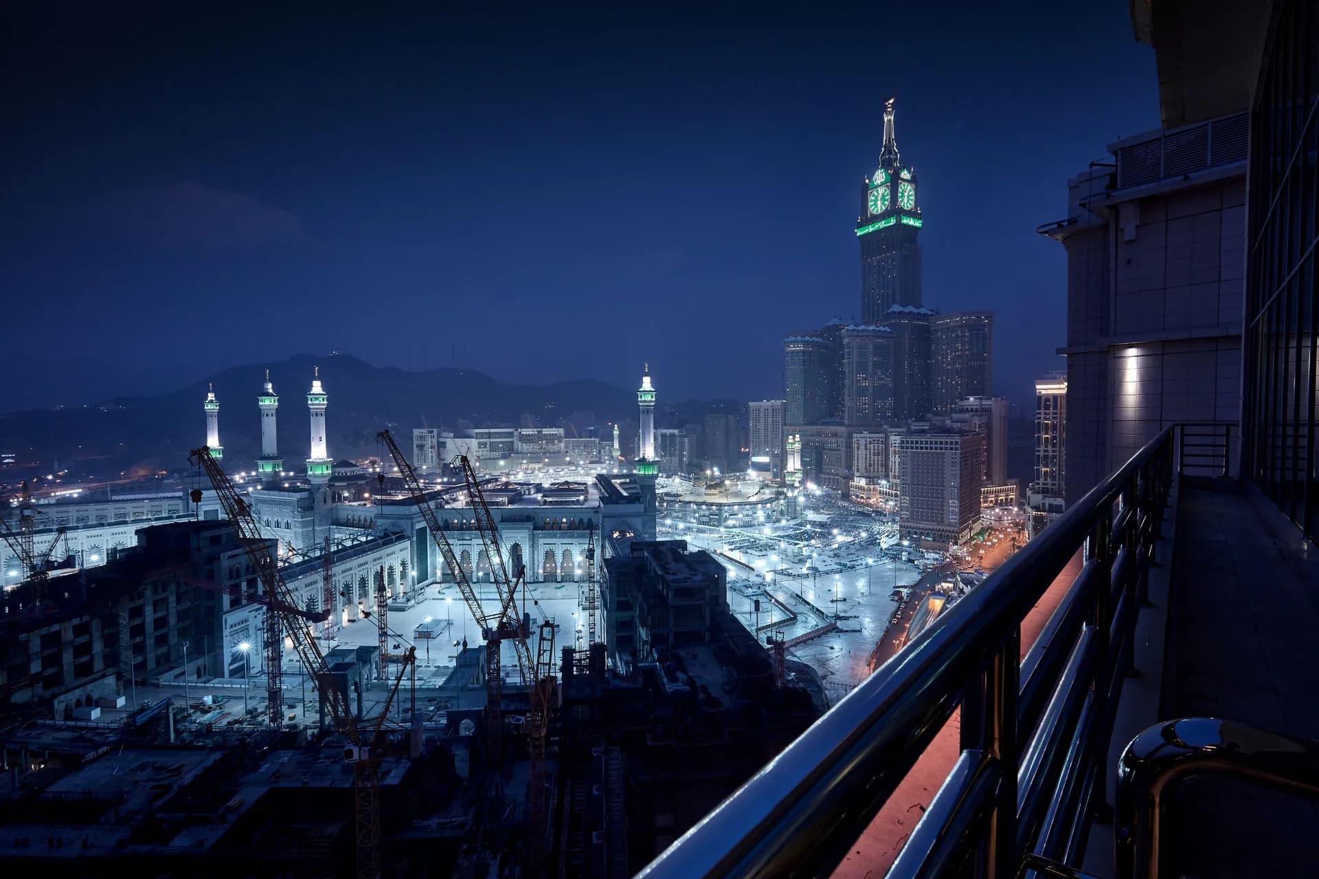 Aerial view at Tilal Jabal Al Kabah Hotel
