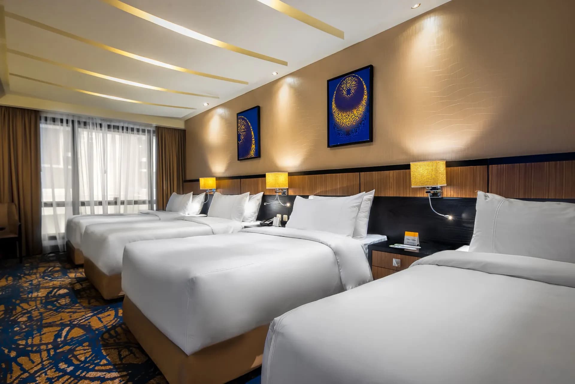 Standard Quadruple Room at Al Ghufran Safwah Hotel Makkah