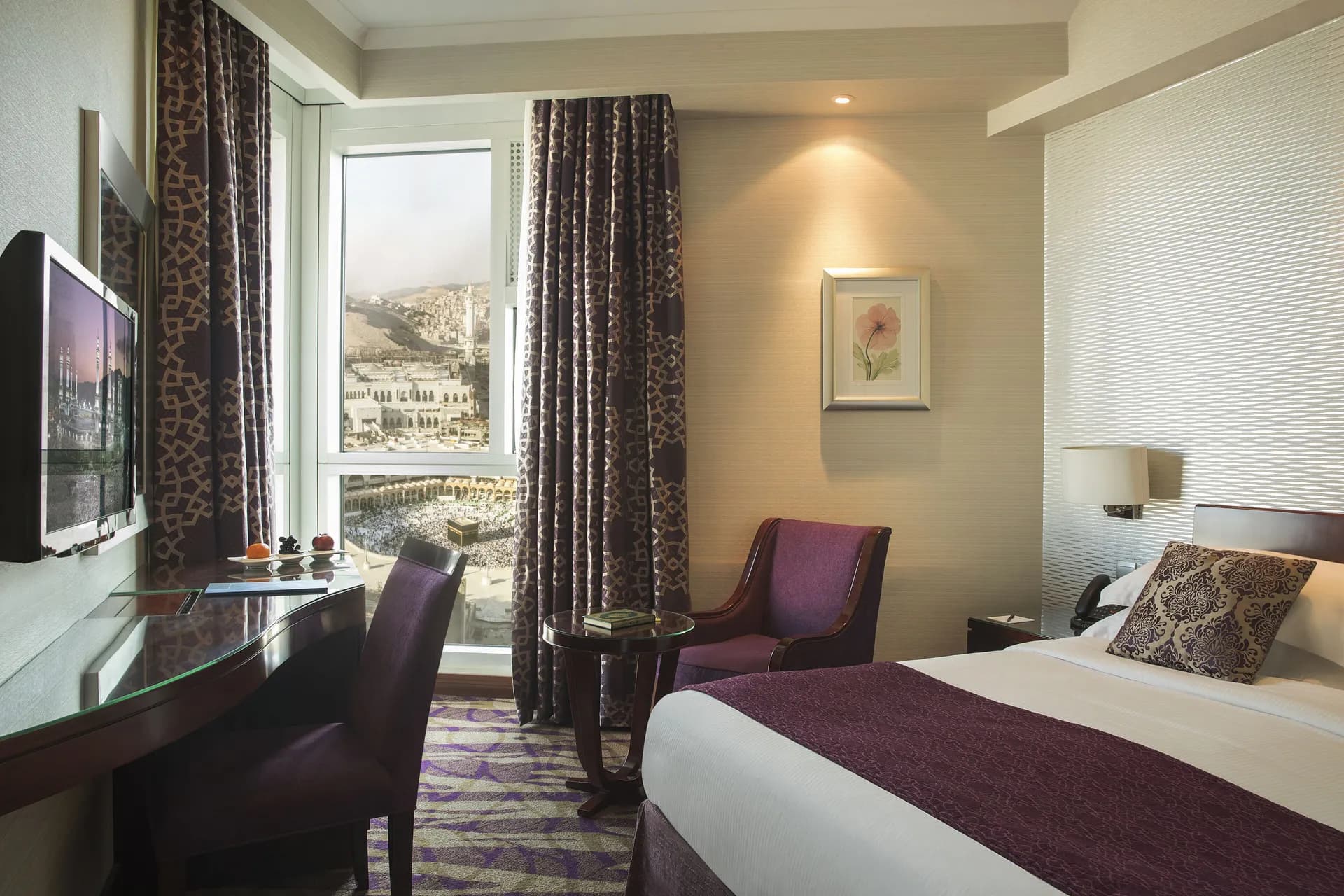 2 Bedroom Family Suite Partial Haram View at Al Marwa Rayhaan by Rotana Makkah