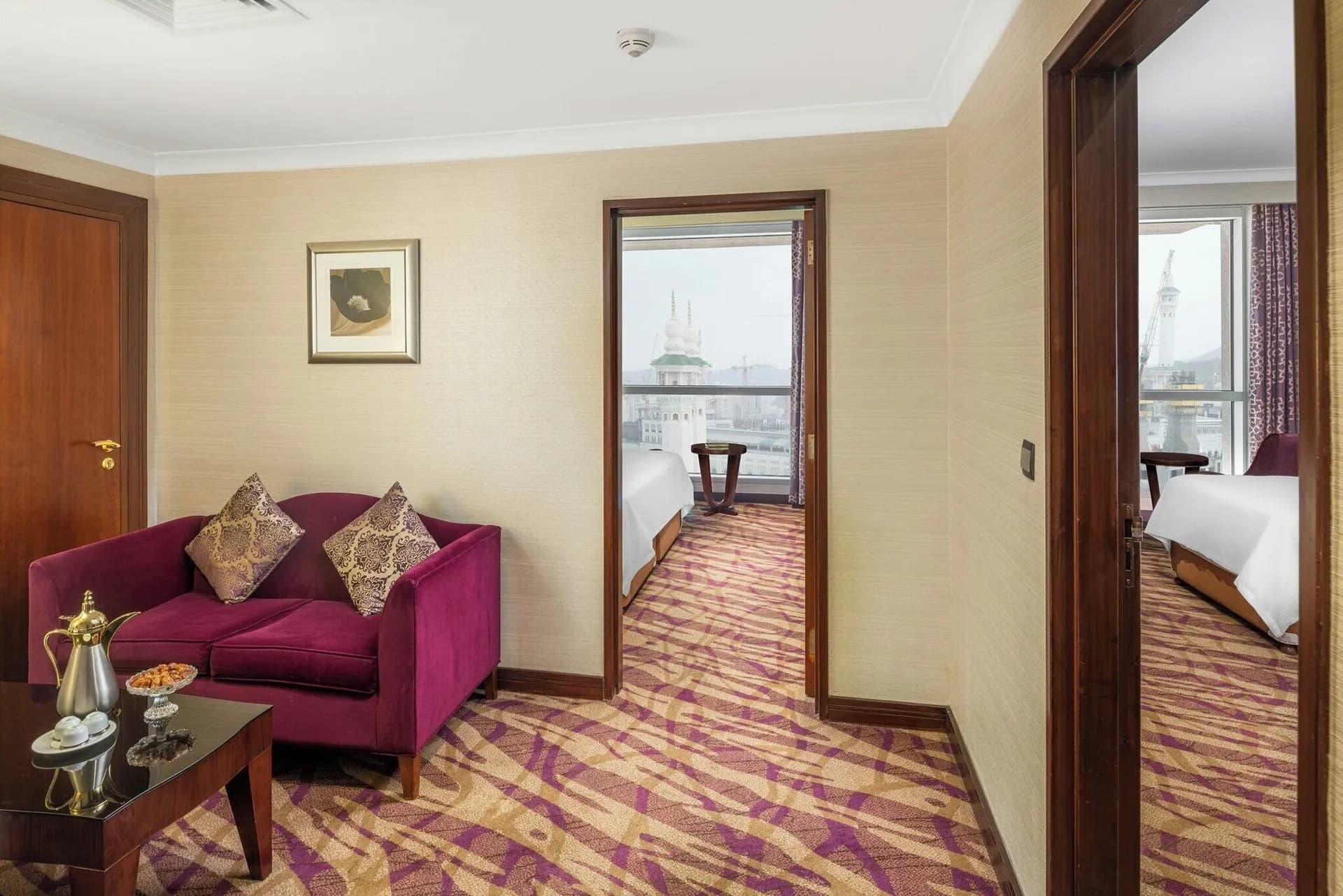 2 Bedroom Family Suite Partial Kaaba View at Al Marwa Rayhaan by Rotana Makkah