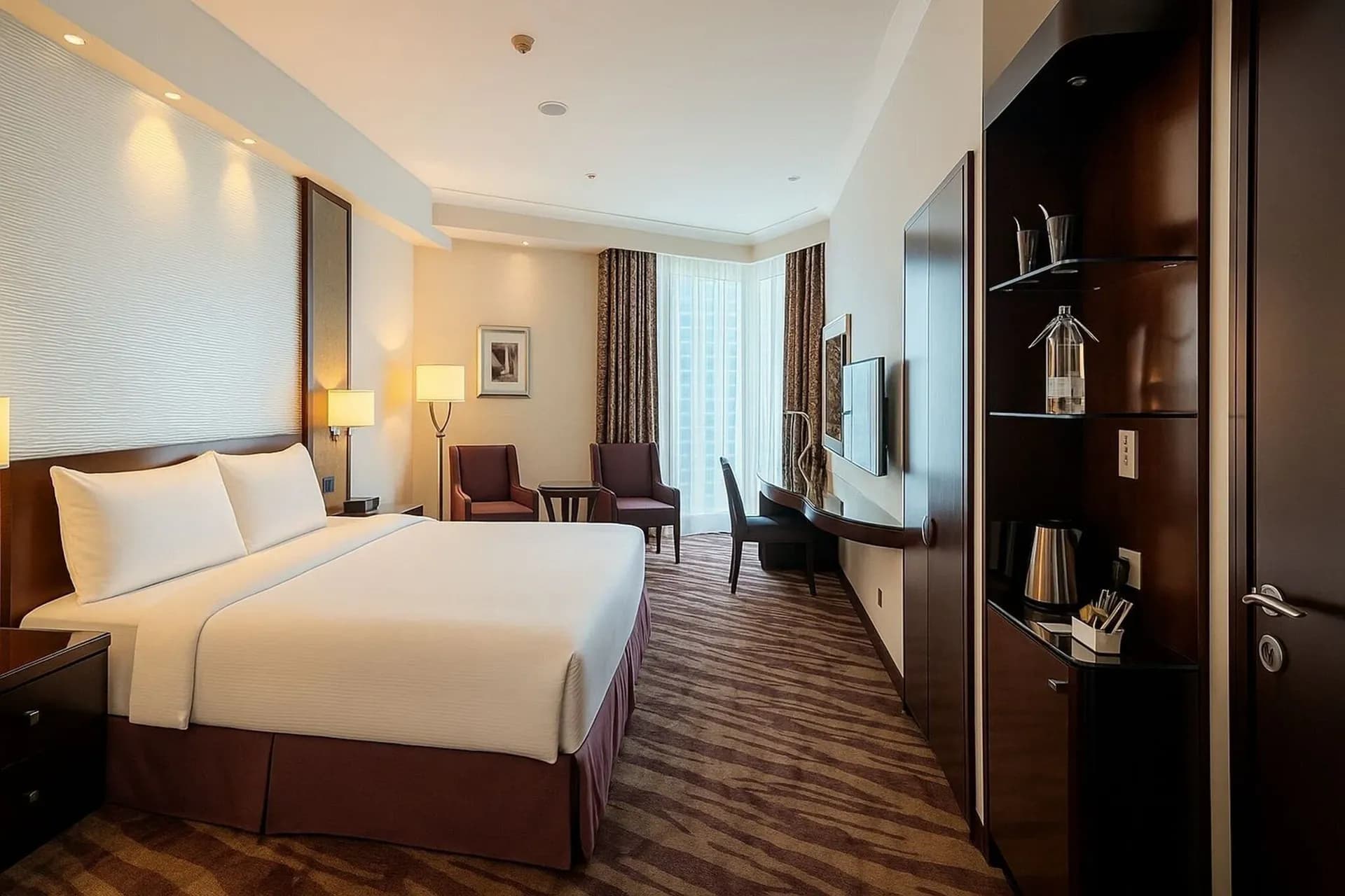 Spacious King Room at Al Marwa Rayhaan by Rotana Makkah