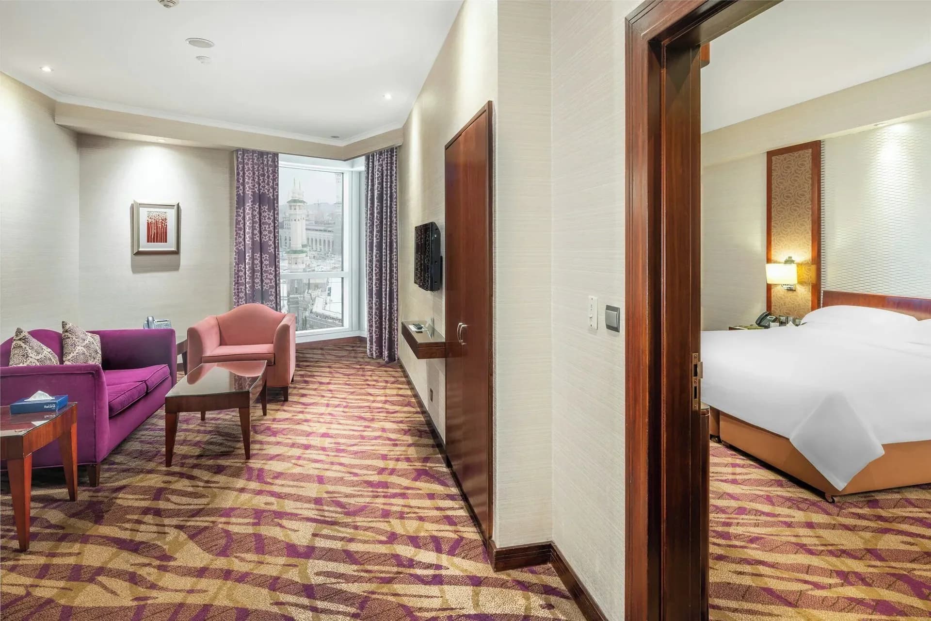 Spacious 1 Bedroom Suite at Al Marwa Rayhaan by Rotana Makkah