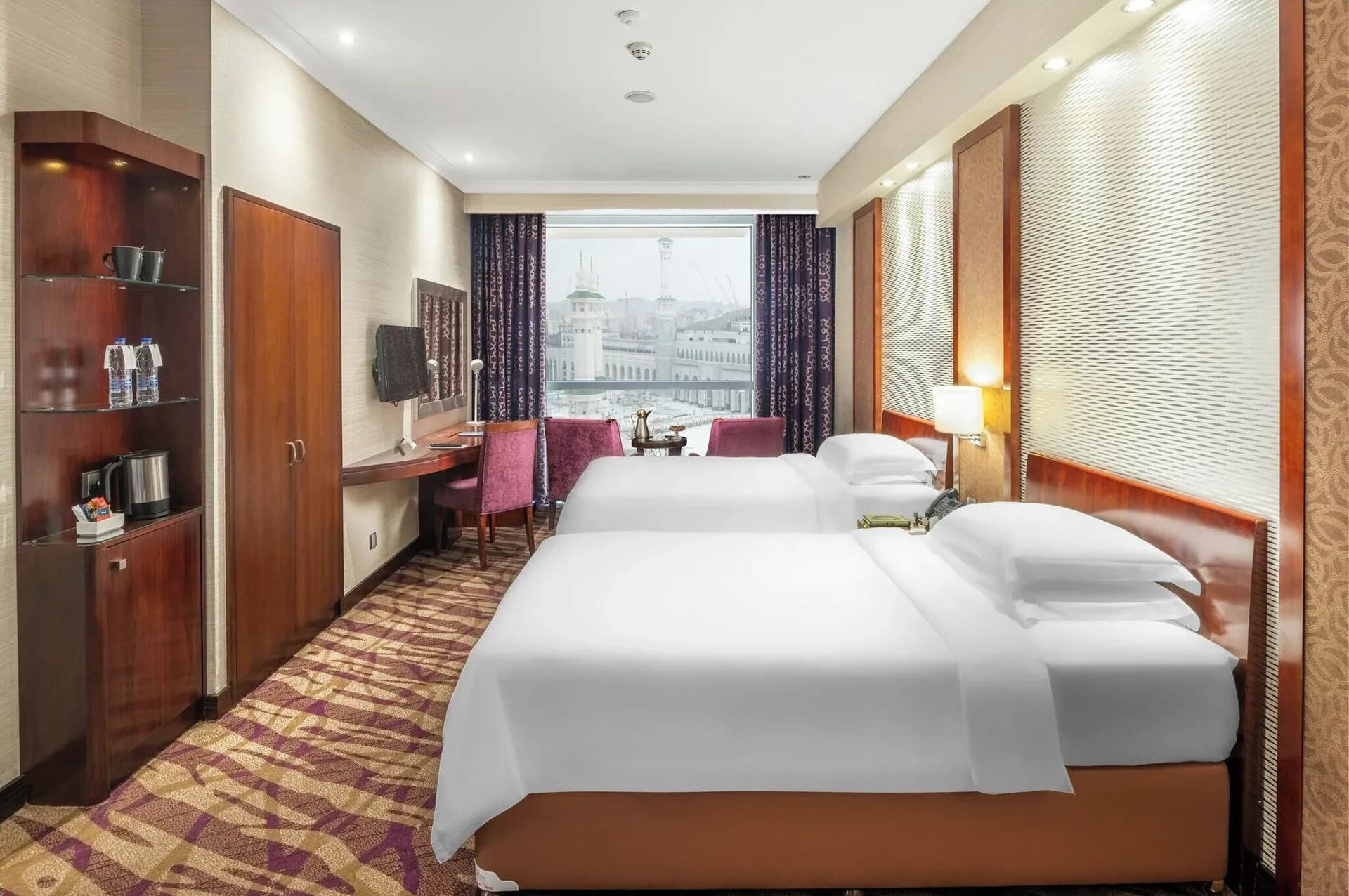 Spacious 2 Bedroom Suite Partial Kaaba View at Al Marwa Rayhaan by Rotana Makkah