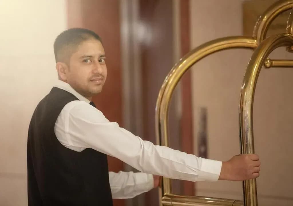 Reception area second view at Al Safwah Royale Orchid Hotel