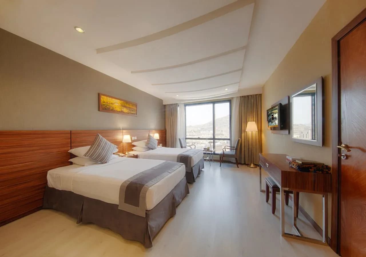 Standard Double Room Side Haram View at Al Safwah Royale Orchid Hotel Makkah