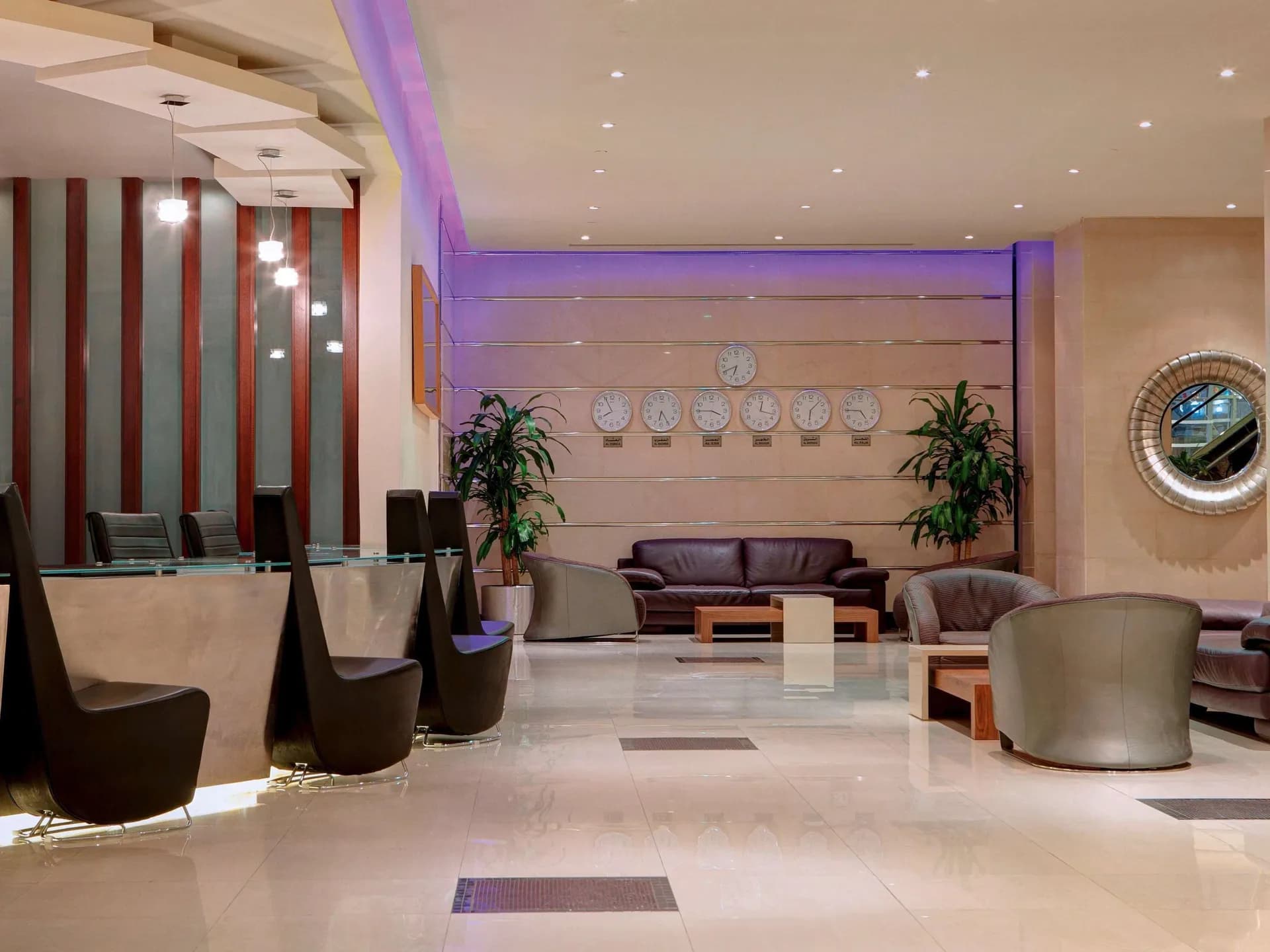 Lobby at Anwar Al Madinah Mövenpick Hotel
