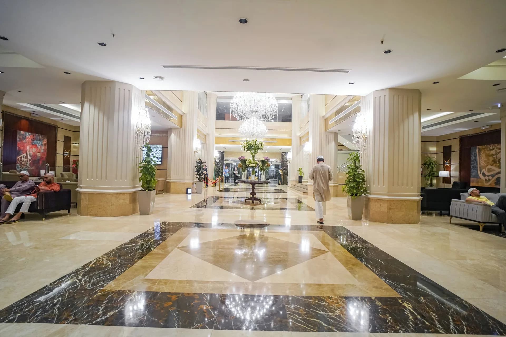 Reception at Emaar Al Manar