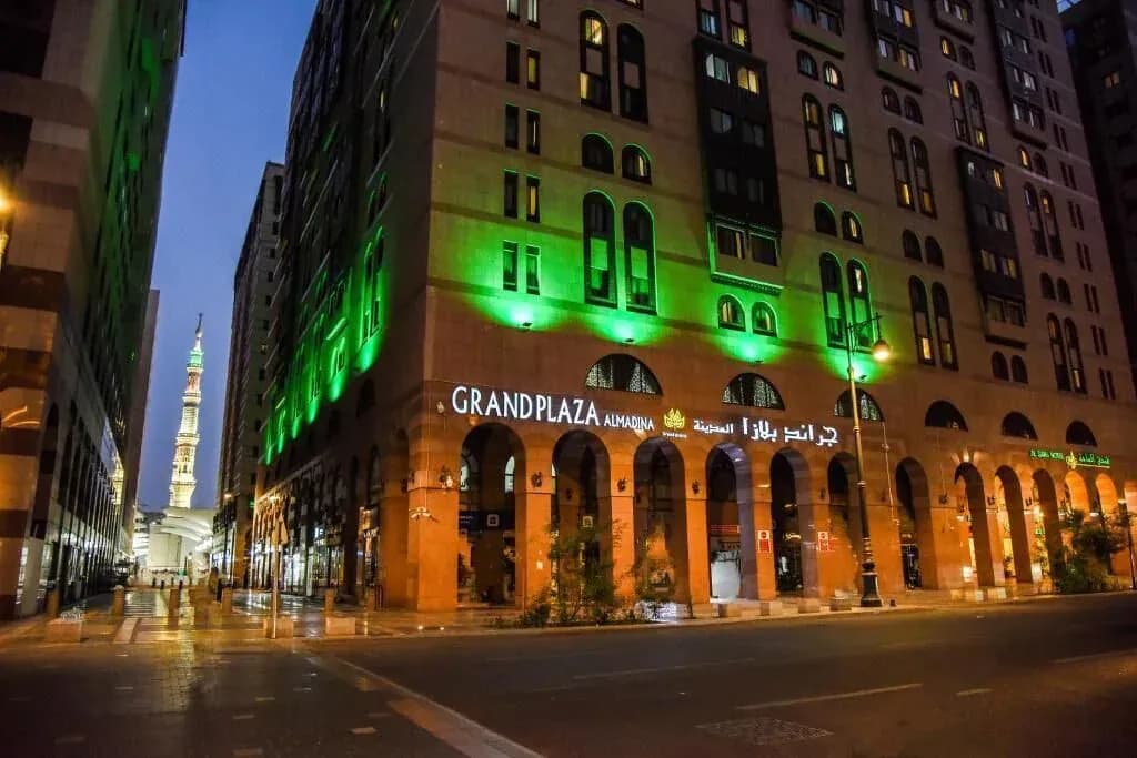 Front of Grand Plaza Al Madina property