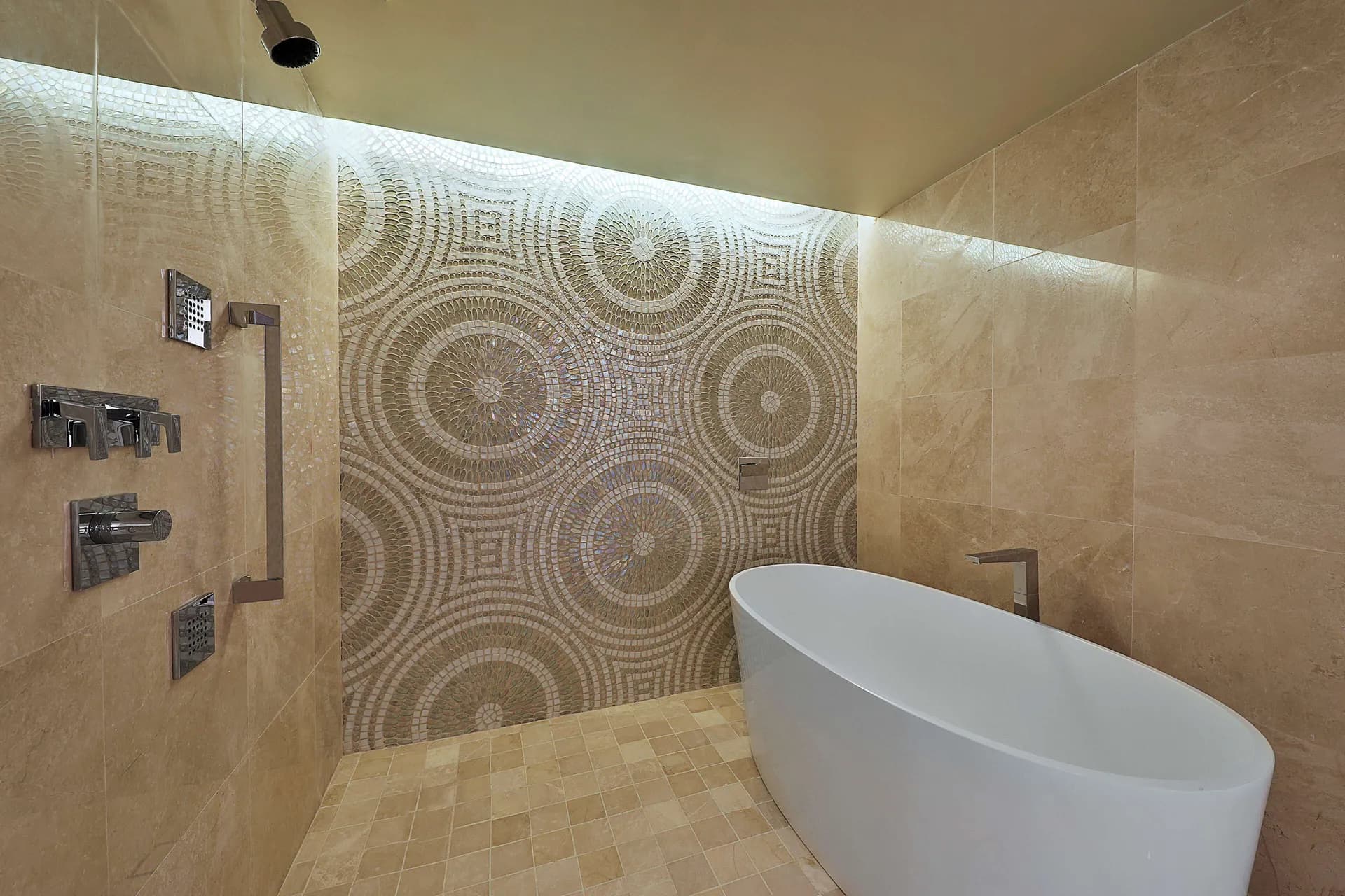 Royal Suite bathroom at Hilton Jabal Omar Makkah