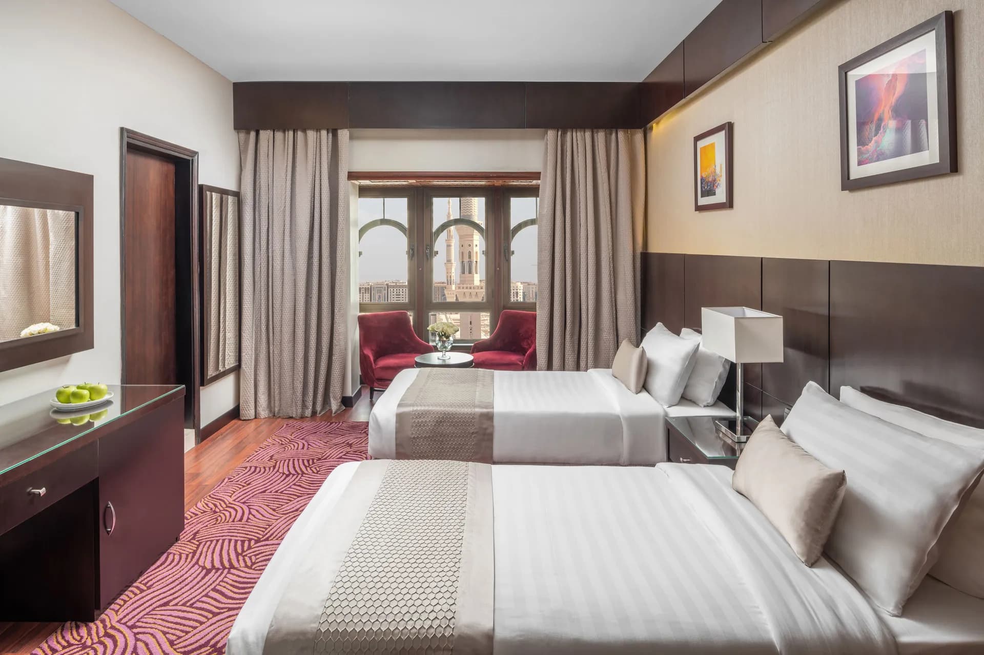 Taiba Front Hotel – blackout curtains, iron/ironing board, free WiFi, In-room safe