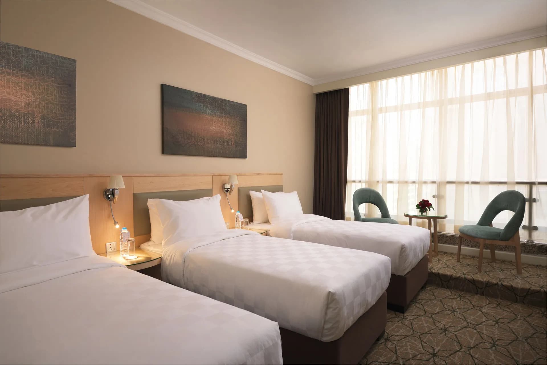 Executive Room (3 Single Beds) at Saja Al Madinah Hotel